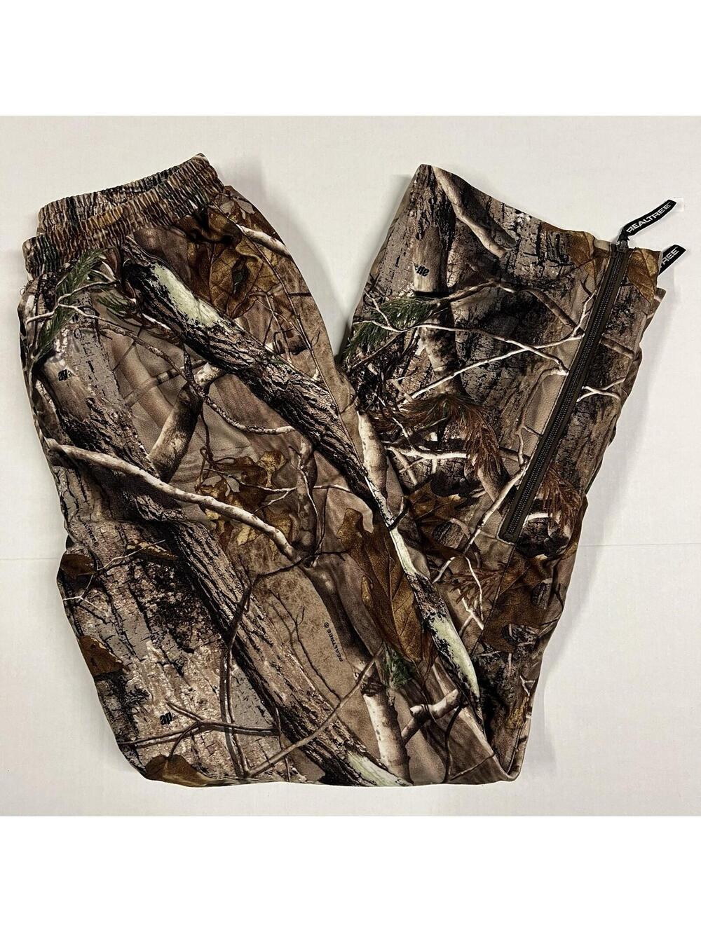 Realtree Camo Pants Scent Control AP AOP Mens Sz L